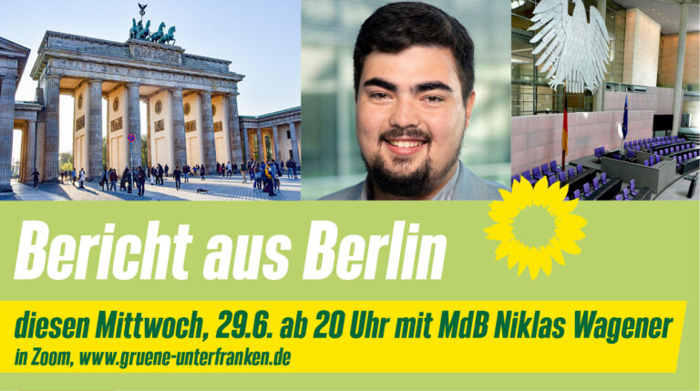 Bericht aus Berlin mit MdB Niklas Wagener