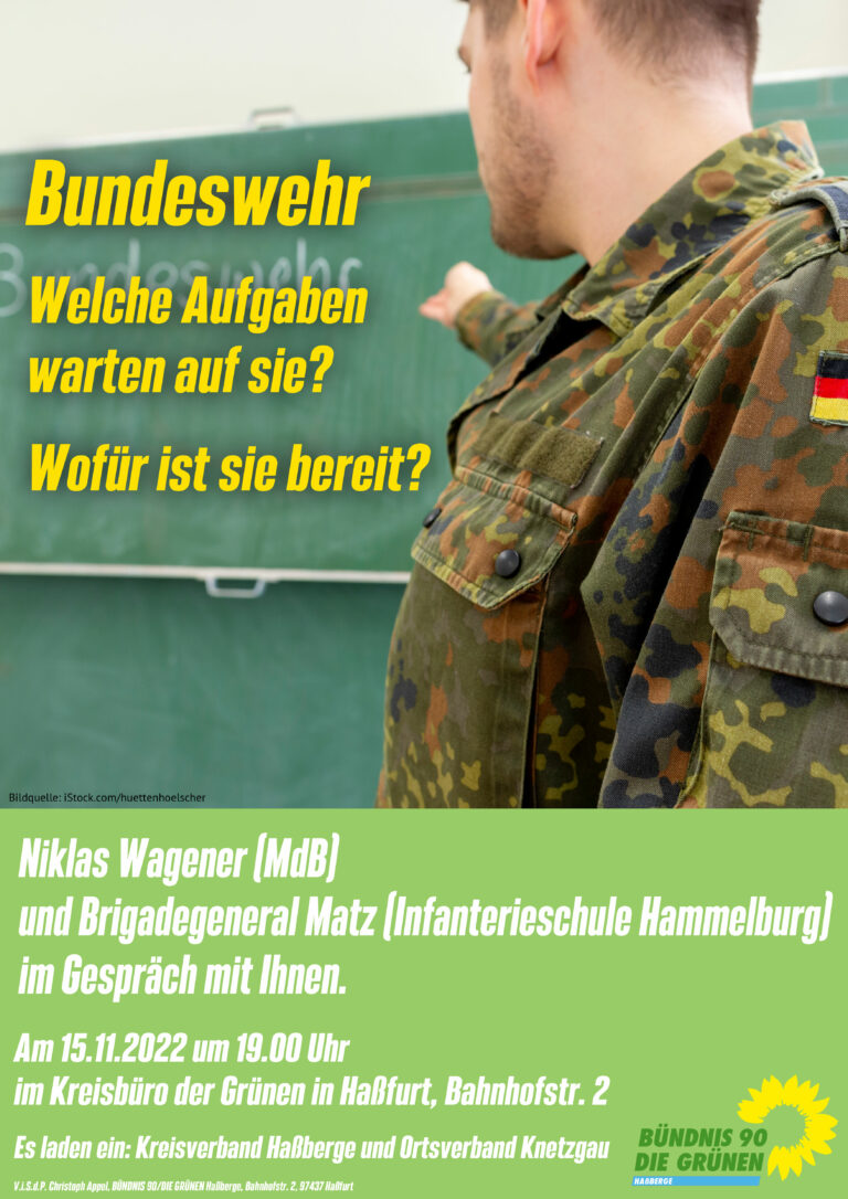 Grüne diskutieren über Bundeswehr