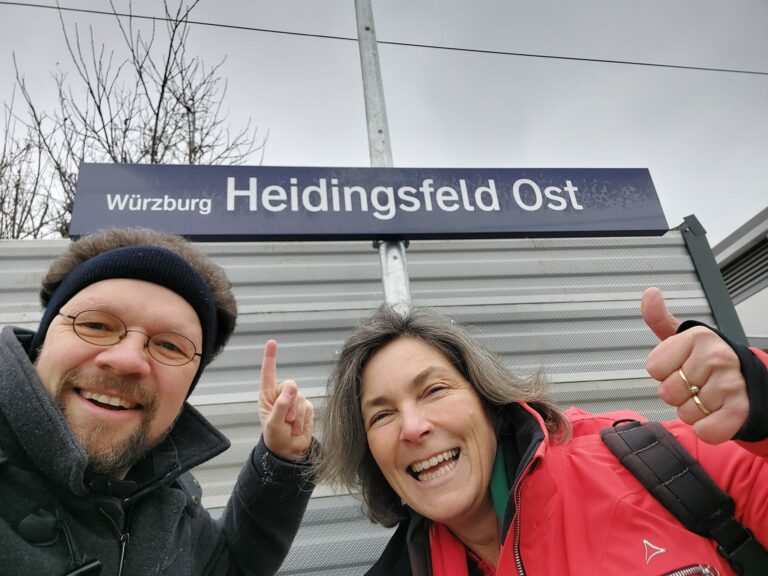 Eröffnung Bahnhaltepunkt Heidingsfeld-Ost in Würzburg