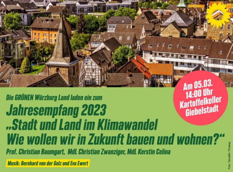 Jahresempfang 2023 des KV Würzburg-Land u.a. mit Kerstin Celina MdL und Christian Zwanziger MdL