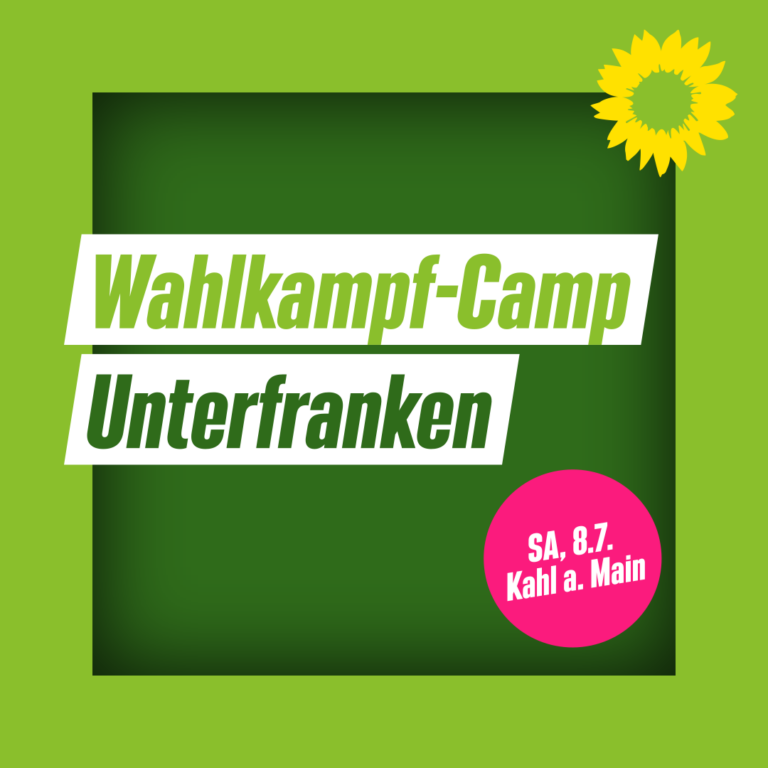 Wahlkampf-Camp Unterfranken