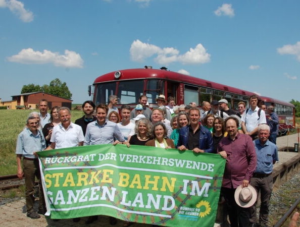 Sonderfahrt Mainschleifenbahn – Grüne Fraktion will Verkehrswende voranbringen