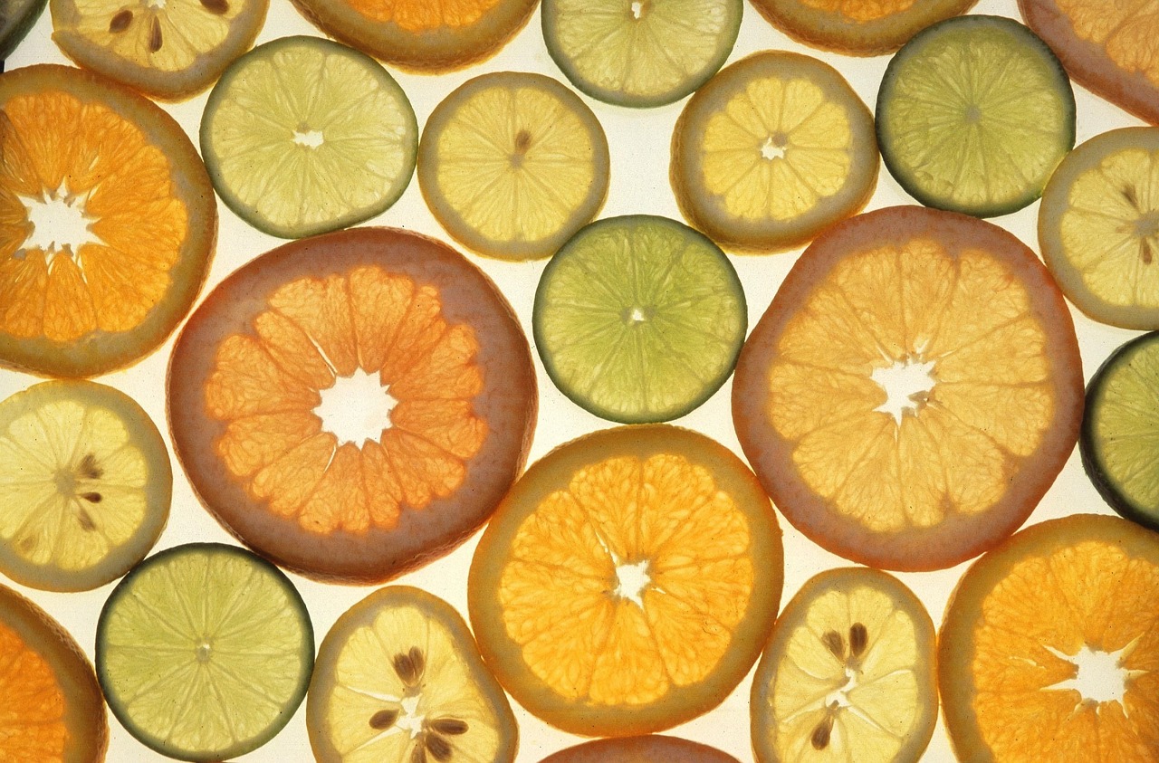 slices citrus fruits orange lemon 387451