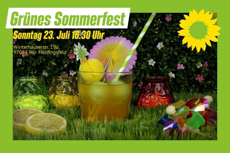 Sommerfest der Grünen Würzburg-Stadt