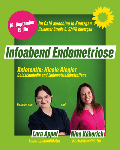 Infoabend „Endometriose“ in Knetzgau
