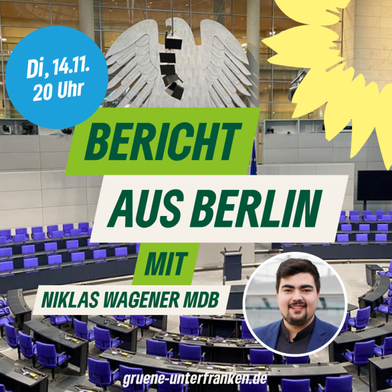„Bericht aus Berlin“ mit Niklas Wagener MdB