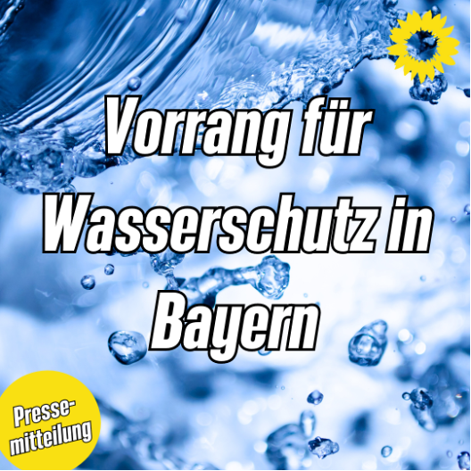 Friedl: Vorrang für Wasserschutz in Bayern