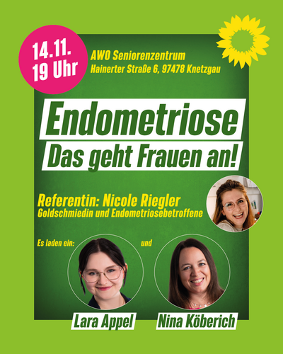 „Endometriose – Das geht nicht nur Frauen an!“