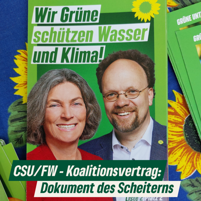 Koalitionsvertrag Bayern: „Dokument des Scheiterns in der Umwelt- und Klimapolitik“