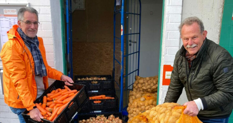 Armut bekämpfen und Lebensmittel retten – Paul Knoblach, MdL unterstützt die Tafel