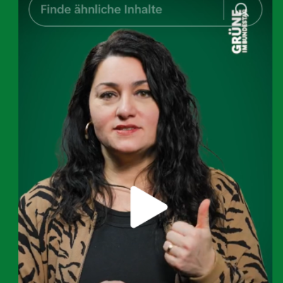 Grüne Bundestagsfraktion jetzt auch auf Tiktok