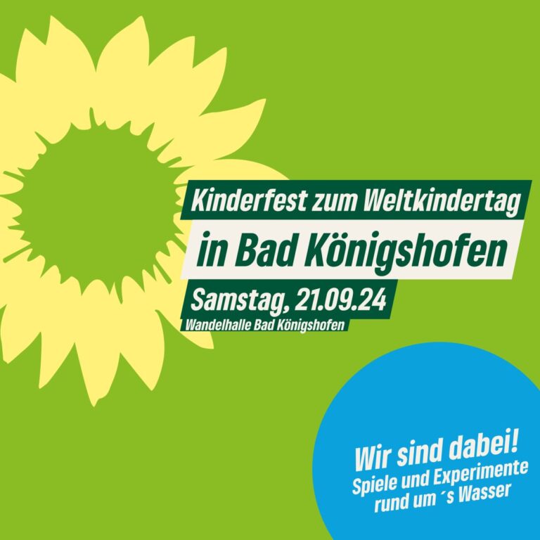 Stand am Kinderfest des Kreisjugendrings in Bad Königshofen