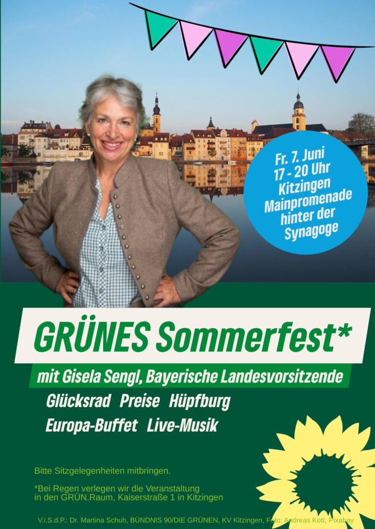 GRÜNE Kitzingen: Sommerfest