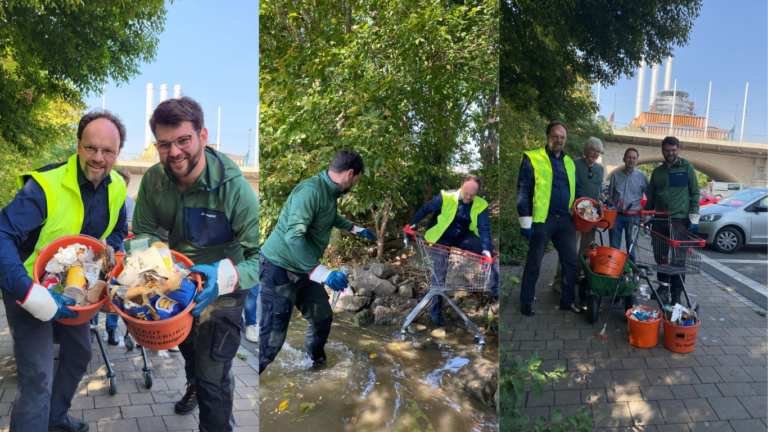 Aufgeräumt am World Cleanup Day