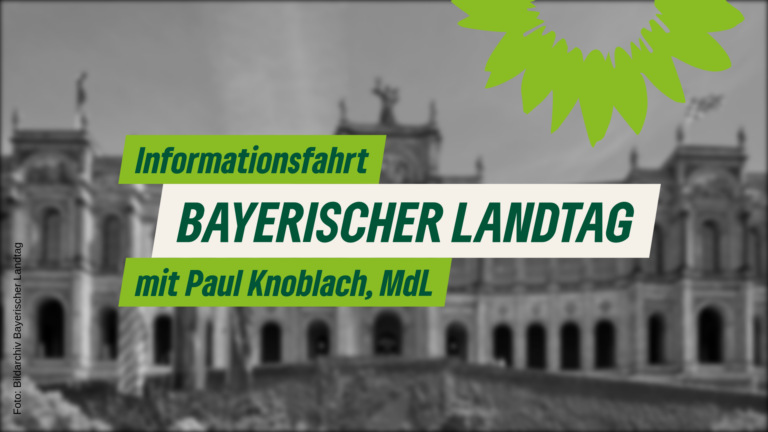 Landtagsfahrt am 3. Dezember zu Paul Knoblach MdL