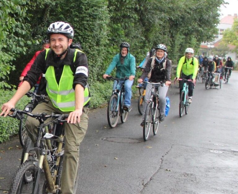 Fahrraddemo in Elsenfeld & Faire Meile in Erlenbach