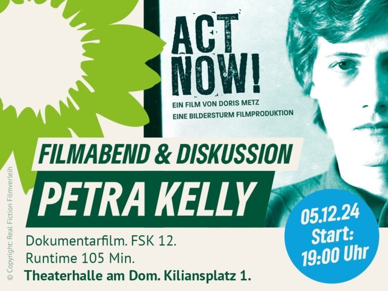 GRÜNE Würzburg-Stadt & -Land: Frauen in der Politik | Filmabend und Diskussion