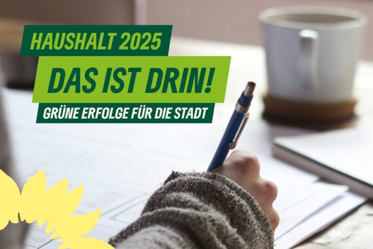 Haushalt 2025: GRÜNE Erfolge für die Stadt Würzburg