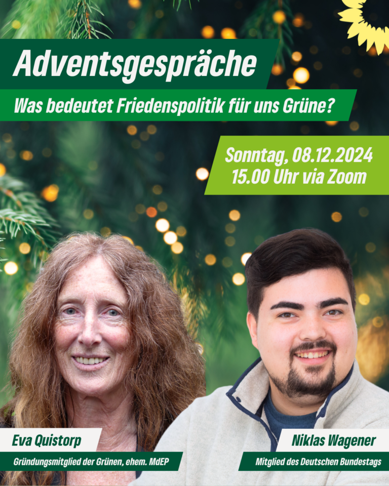 2. Adventsgespräch mit Niklas Wagener MdB