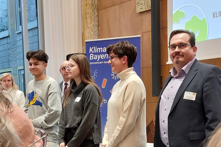 Auszeichnung der Klimaschulen in Bronze und Silber in Würzburg