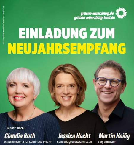 Neujahrsempfang GRÜNE Würzburg-Stadt