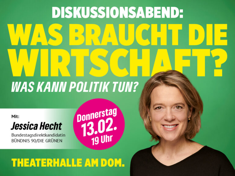 GRÜNE Würzburg: „Was braucht die Wirtschaft? Was kann Politik tun?