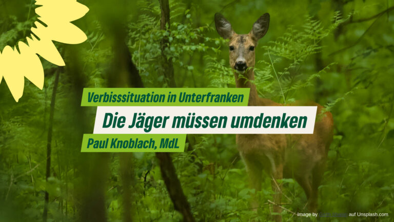 Paul Knoblach MdL: Die Jäger müssen umdenken