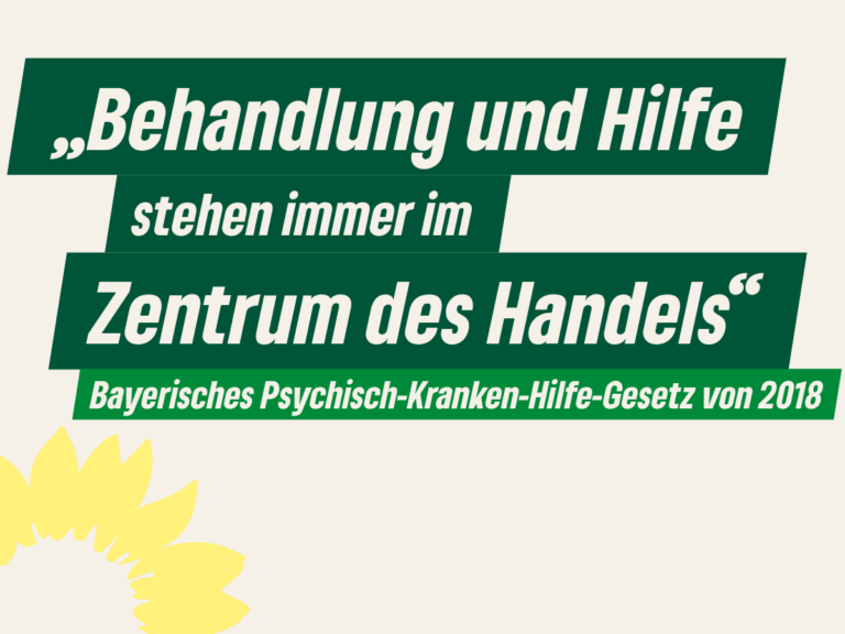 Grüne Bezirksrät*innen warnen: Hände weg vom Psychisch-Kranken-Hilfe-Gesetz