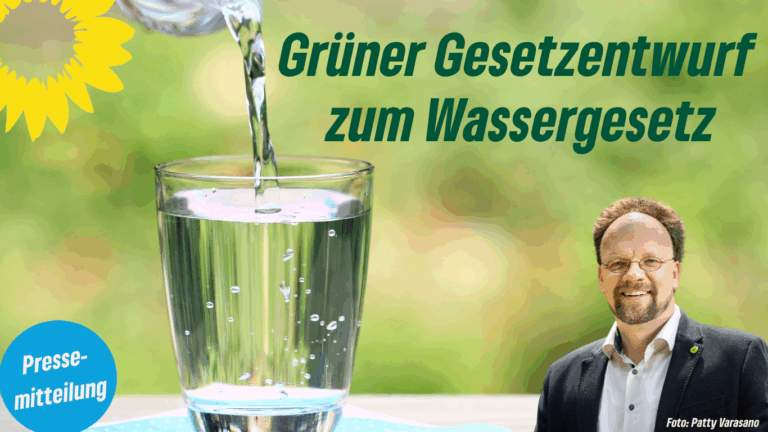 Grüner Gesetzentwurf zum Wassergesetz – Friedl: Wir brauchen einen Paradigmenwechsel beim Wasserschutz