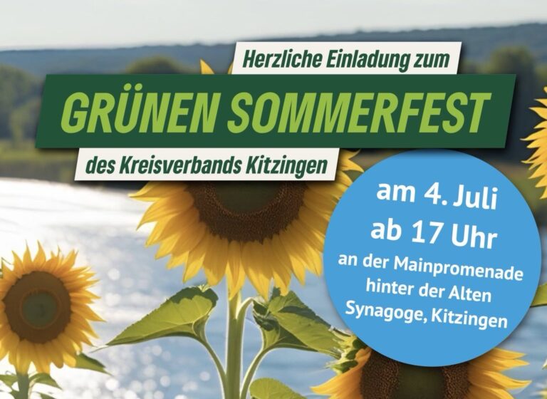 GRÜNE Kitzingen: Sommerfest 2025