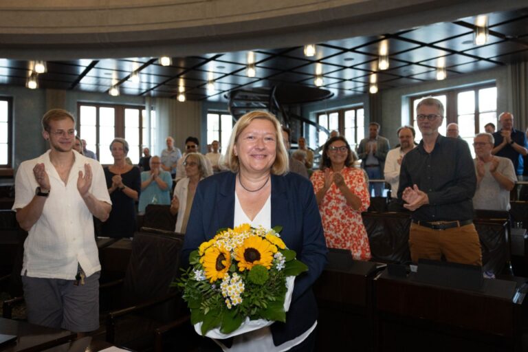 Neue 2. Bürgermeisterin, neue Fraktionsspitze, neue Stadträtin: Noch mehr GRÜN in Würzburg!
