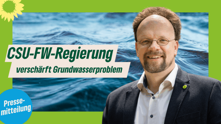 Patrick Friedl: Wassergesetz gefährdet bayerisches Trinkwasser und kommunale Daseinsvorsorge