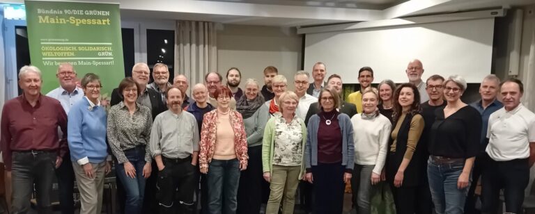 Grüne Kreistagsliste Main-Spessart steht