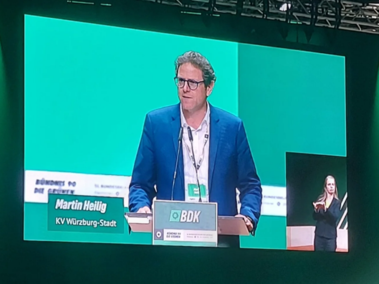 Martin Heilig in Grünem Parteirat & Präsidium des Deutschen Städtetags