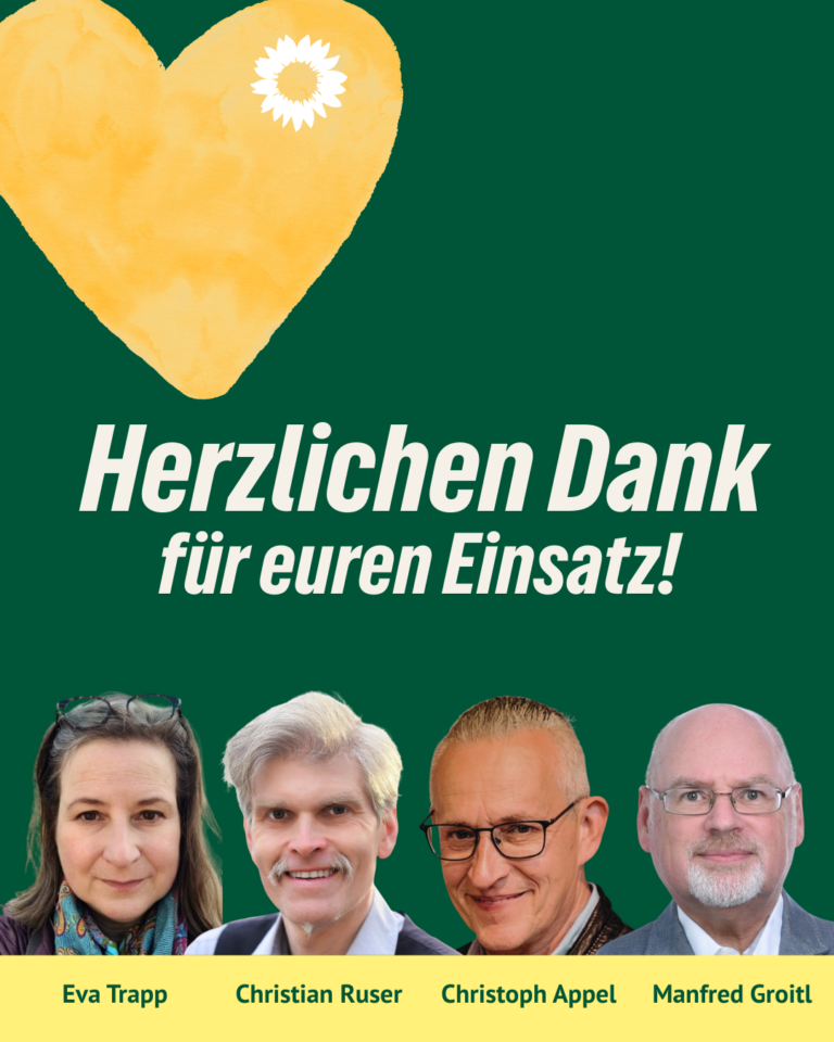 DANKE an die ausgeschiedenen Kreisvorsitzenden & Schatzmeister*innen!